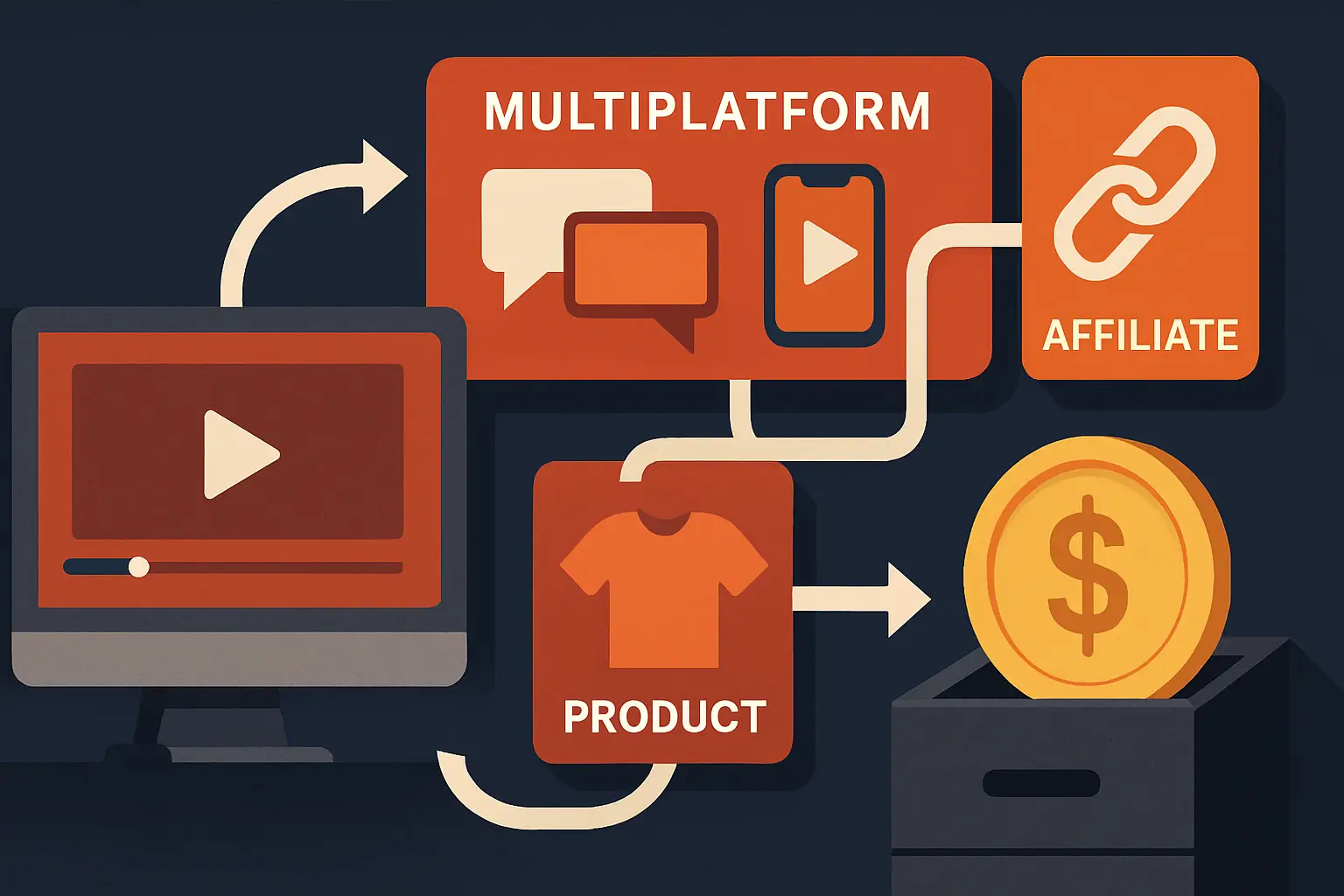 Từ nội dung đến dòng tiền — lộ trình kiếm tiền đa nền tảng 2026