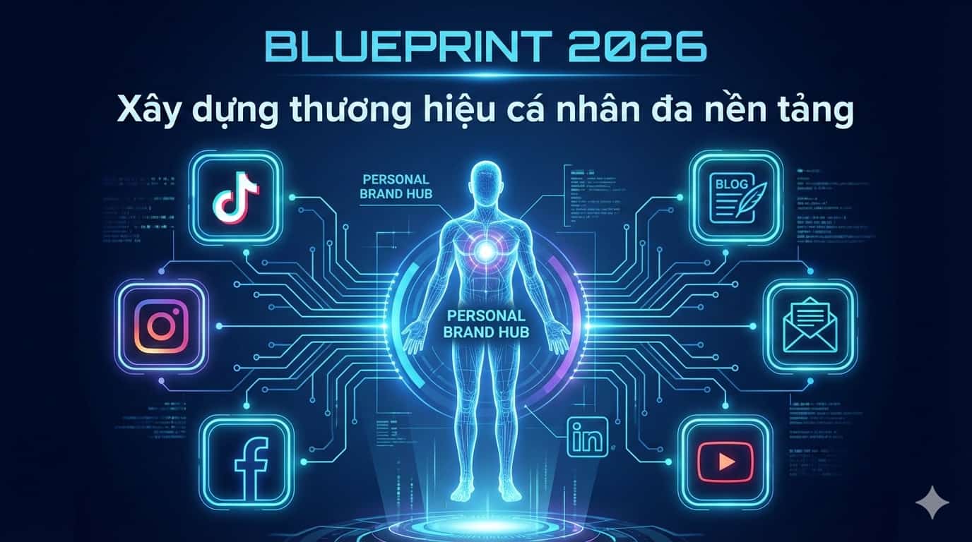 Blueprint xây dựng thương hiệu cá nhân đa nền tảng 2026