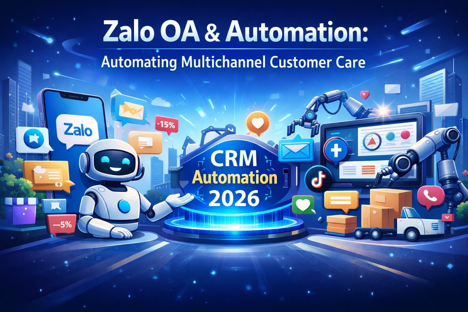 Zalo OA & Automation - tự động hóa chăm sóc khách hàng đa kênh 2026